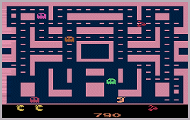 2600 Mrs. Pac-Man - Atari 1983