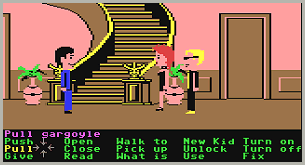 C64 Maniac Mansion - Lucasfilm 1987