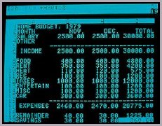 Apple II VisiCalc - Personal Software 1979