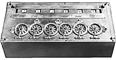 Rechenmaschine von Pascal 1642