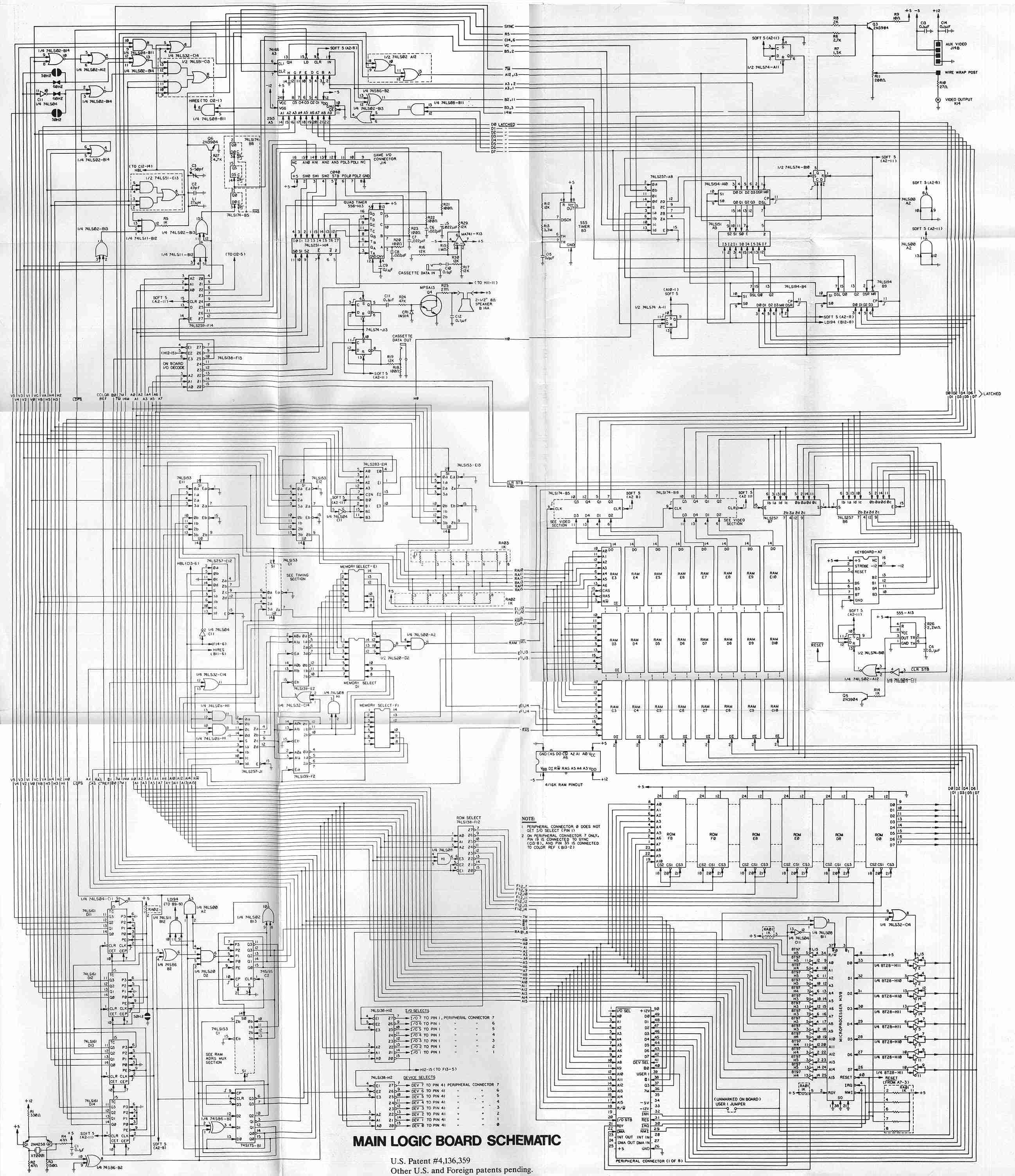 Scans – Apple II Schaltpläne – 8Bit-Museum.de