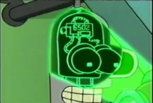Bender / Futurama / 6502