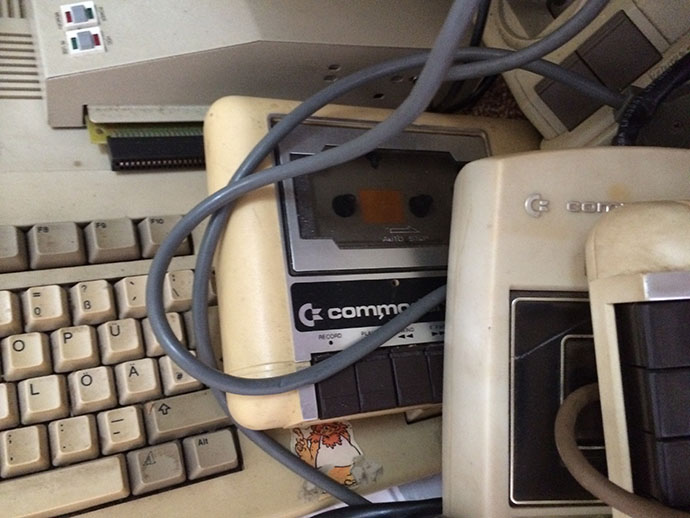 Amiga und Datasette