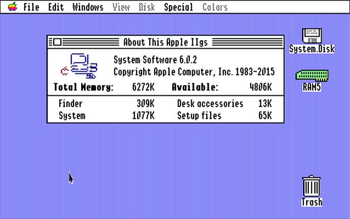 About Apple IIgs