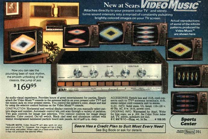 Bild des Tages: Atari Video Music