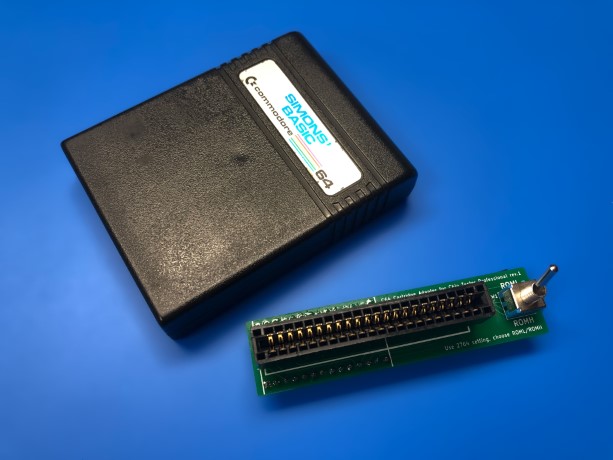 Retro Chip Tester liest C64 Cartridges aus