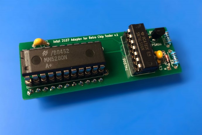 Intel 2107 Adapter für Retro Chip Tester erhältlich