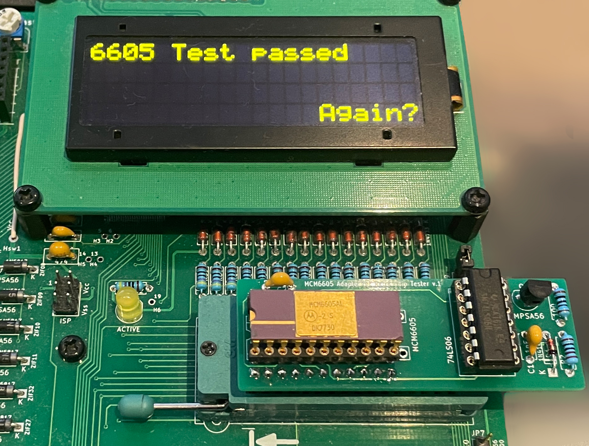 RCT testet Motorola MCM6605