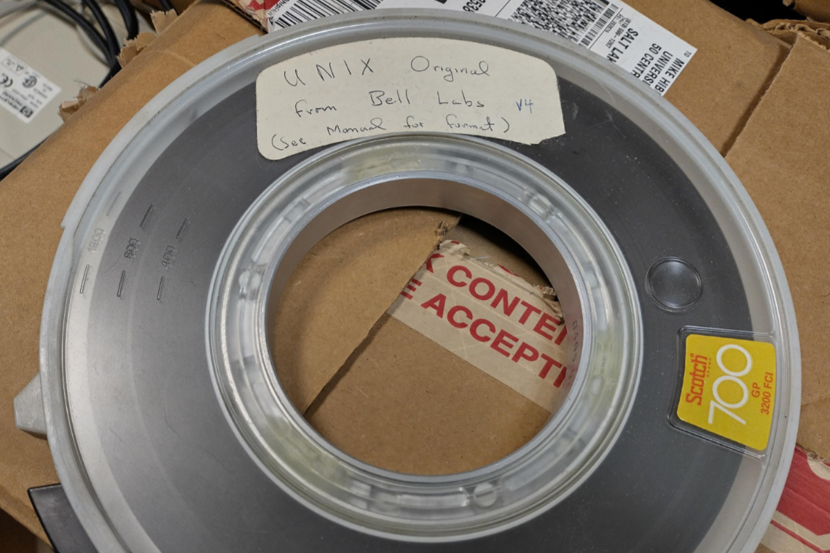 UNIX V4 Tape