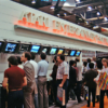 Jan 1984 CES booth for Atari, a video game company 1984 CES