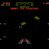 Screenshot of Star Wars: The Arcade Game, a home video game for the 5200 by Parker Brothers 1983 Star Wars: The Arcade Game