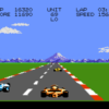 Snap of Pole Position II, a home video game for the 7800 by Namco/Atari 1987 Pole Position II
