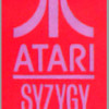 Image of an early logo for video game company Atari Atari/Syzygy logo