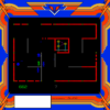 Gameplay from Frenzy, an arcade video game by URL/Stern 1982 Frenzy