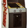 Cabinet for Breakout, created by Steve Wozniak and Steve Jobs for Atari, 1976 Breakout