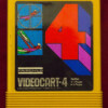 Label from a game for the Channel F, a home video game system by Fairchild 1976 Channel F