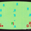 Snapshot of Baseball, a game for the Channel F, a home video game system by Fairchild 1976 Channel F