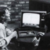 Promo shot of the Channel F, a home video game system by Fairchild 1976 Channel F