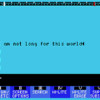 Snap of the built-in word processor program for the Coleco Adam, 1983 Built-in word processor program for the Adam