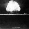 Image of the Trinity nuclear bomb test by the U.S. Military 1945 - Another bomb they dropped near Alamagordo Trinity nuclear bomb test