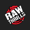Logo for Raw Thrills, an arcade video game company co-founded by Eugene Jarvis 2001 Raw Thrills logo