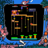 Screenshot of Donkey Kong Jr., an arcade video game by Nintendo 1982 Donkey Kong Jr.