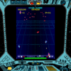 Gameplay image of Radarscope, an arcade video game by Nintendo 1981 Radarscope