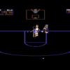 Snap from One on One, a computer game for the C64 by EA 1984 One on One, C64