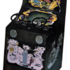 Cabinet for Death Race, a violent arcade video game by Exidy 1976 Death Race