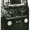 Image of Super Death Chase cabinet, an arcade video game by Exidy 1977 Super Death Chase