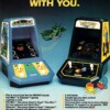 Ad for Coleco TableTop versions of arcade video games Galaxian and Pac-Man Galaxian and Pac-Man
