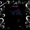 Gameplay snap of Galaxian, an arcade video game by Namco/Midway 1979 Galaxian