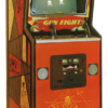 Cabinet for Gun Fight, an arcade video game by Midway 1975 Gun Fight