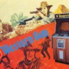 Sales flyer for Western Gun, an arcade video game by Taito 1975 Western Gun