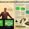 Magazine attack ad for the Intellivision, a home video console by Mattel An ad spoof featuring George Plimpton