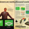 Magazine attack ad for the Intellivision, a home video console by Mattel An ad spoof featuring George Plimpton