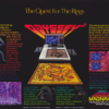 Back of box for The Quest for the Rings, a video game for the Odyssey² by Magnavox 1981 The Quest for the Rings