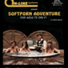 Box cover for Softporn Adventure, a computer text adventure by On-Line Systems 1982 Softporn Adventure