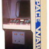 Image of the cabinet for Space Wars, an arcade video game by Cinematronics 1977 Space Wars
