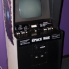 Cabinet for Space War, an arcade video game by Vectorbeam 1977 Vectorbeam Space War