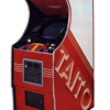 Cabinet for Stratovox, an arcade video game by Taito 1980 Stratovox