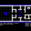 Snap from Ultima I, a compute RPG by Lord British/California Pacific 1981 Ultima I