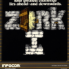 Box art for Zork I, a computer text adventure game for the Atari ST by Infocom 1985 Box art for Zork I, Atari ST version