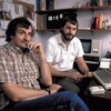 Douglas Adams and Steve Meretsky, circa 1984 Douglas Adams and Steve Meretsky, circa 1984